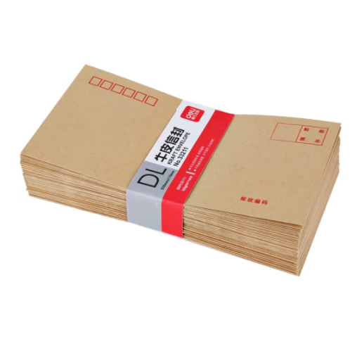 得力(deli)60張5號牛皮紙信封