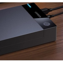 綠聯(lián)USB3.0移動(dòng)硬盤盒2.5 3.5英寸Type-C SATA串口臺(tái)式筆記本固態(tài)機(jī)械SSD外置盒 Type-C3.0款【5Gbps】