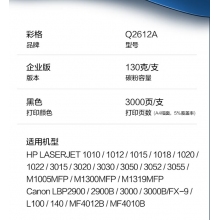 彩格適用惠普m1005硒鼓惠普1020硒鼓q2612a 12a 1020plus 1010 1012 1015 1018佳能lbp2900+打印機(jī)硒鼓墨盒