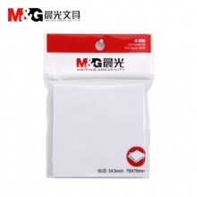 晨光（M&G） 文具辦公日常用品 便條貼便簽紙 優(yōu)事貼 辦公學(xué)習(xí)記事用便利貼 便簽本 YS-45（3X3 80頁）
