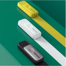 ?？低暎℉IKVISION）128GB USB3.1U盤星云R32銀黑 伸縮接口設(shè)計(jì) 電腦車載投標(biāo)高速優(yōu)盤系統(tǒng)盤