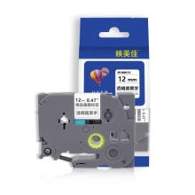  映美佳 標(biāo)簽機(jī)色帶12mmTZe-131 適用兄弟brother不干膠標(biāo)簽紙PT-D210 450 600 E550W P700