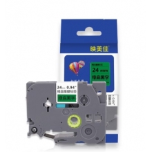 映美佳 標(biāo)簽色帶24mm   TZe-151 適用兄弟brother不干膠標(biāo)簽紙PT-P900 700 750W D600標(biāo)簽機(jī)
