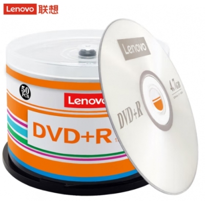 聯(lián)想（Lenovo）DVD+R 光盤/刻錄盤 16速4.7GB 辦公系列 桶裝50片 空白光盤